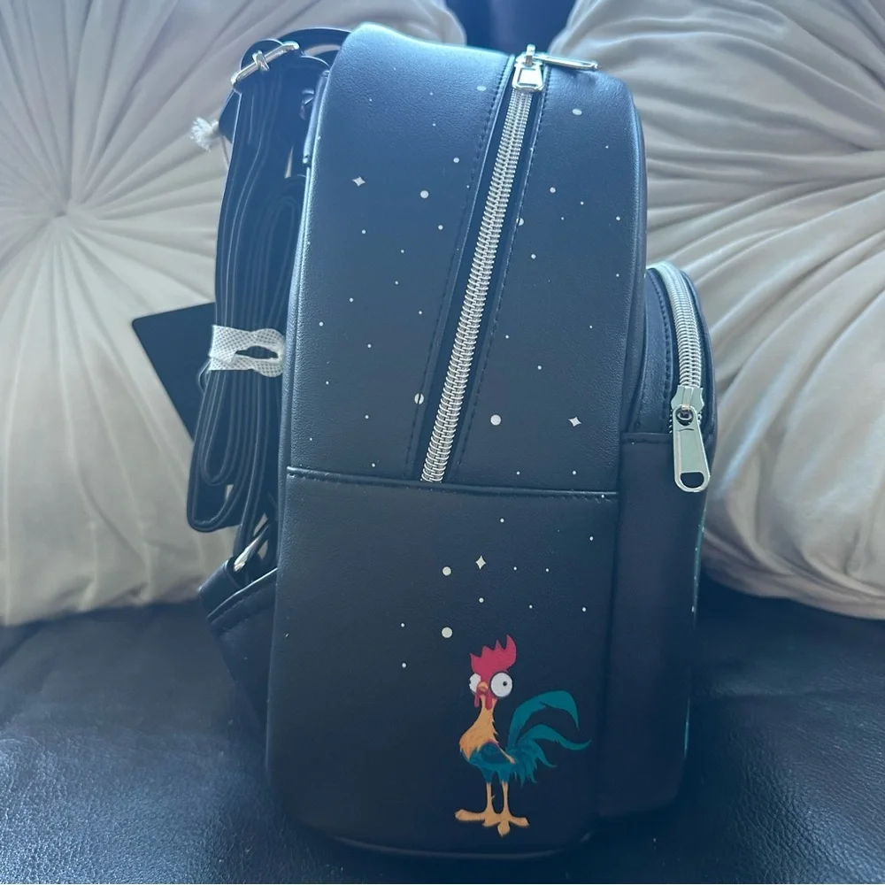 Disney Moana Heart of Te Fiti Mini Loungefly Backpack: NWT - Picture 10 of 14